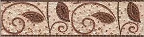 Бордюр настенный Ceramica Classic Galatia branch Flower Cen