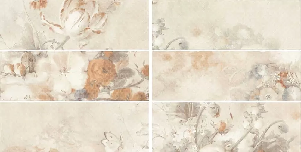 Декор настенный Ceramica Konskie Malta Flower Mix