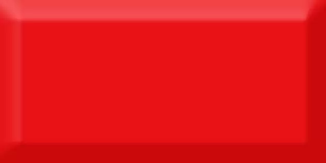 Плитка настенная Absolut Keramika Monocolor 75x150 Biselado Rojo Biselado Brillo