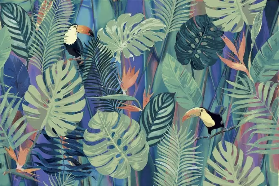 Панно настенное Alma Ceramica Jungle PL1