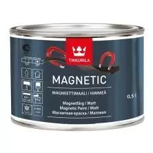 Краска специальная Tikkurila Magnetic магнитная серый 0,5 л