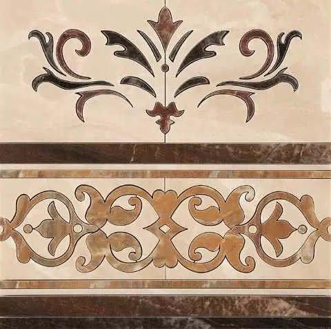 Декор напольный Ceracasa Jainoor Deco Pulido Lineal Crema