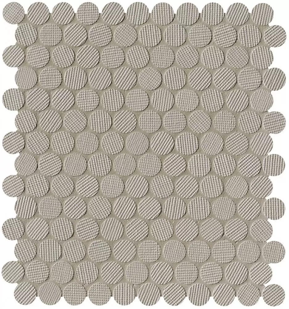 Мозаика FAP Ceramiche Milano Tortora Round Mos. Matt