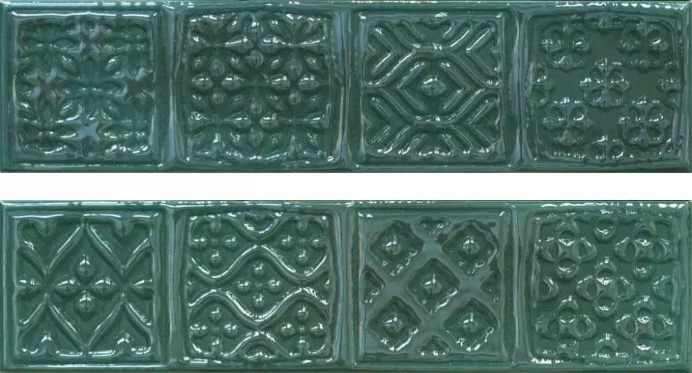 Декор настенный Cifre Opal Comp. Rodia Emerald комплект 2 пл.