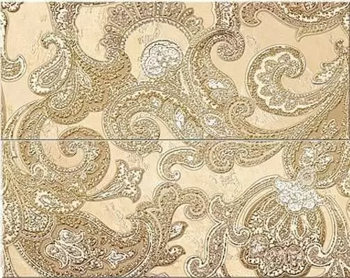 Панно настенное Azori Sfumato beige Decor Set Paisley