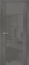 Дверь экошпон "V4 S" стекло Grey Veralinga