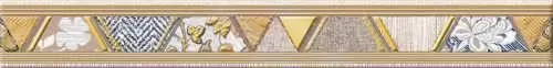 Бордюр настенный Alma Ceramica Asteria Мультиколор 1