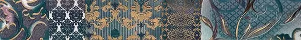 Бордюр настенный Impronta Shine Shine Batik Turchese List.A