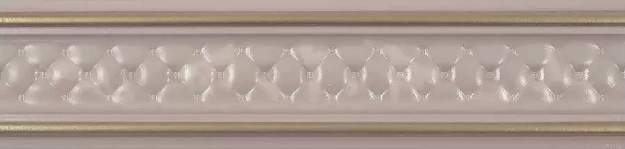Бордюр настенный Delacora Vardo Alteria Cen. Crema Verona 25x6