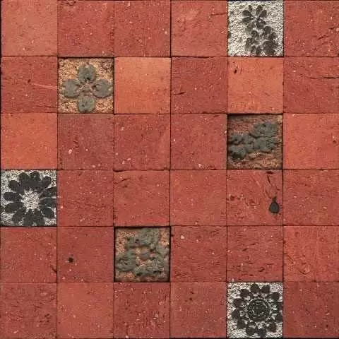 Мозаика Gaudi Terracota 1-4