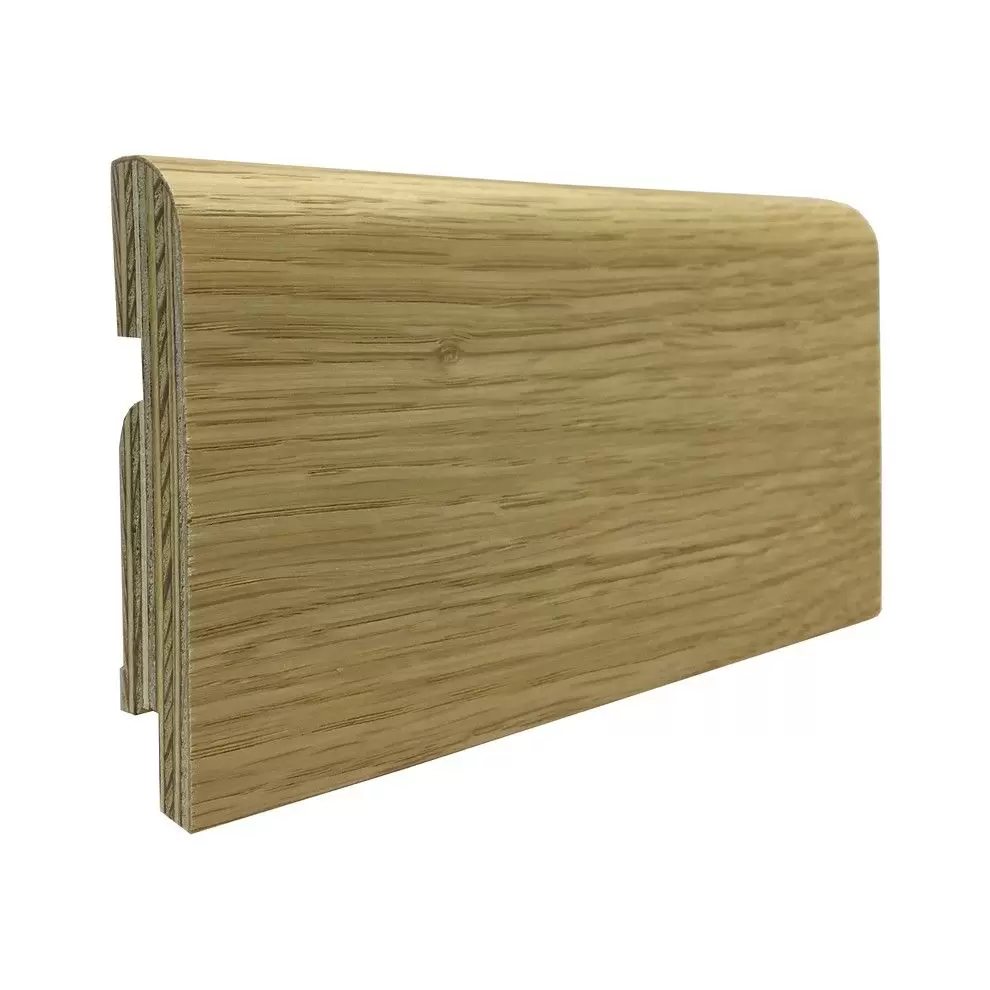 Плинтус шпонированный Finitura Decor 120x15x2400 мм Дуб