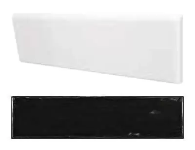 Плинтус Equipe Cottage Bullnose BLACK GLOSS 7,5X30