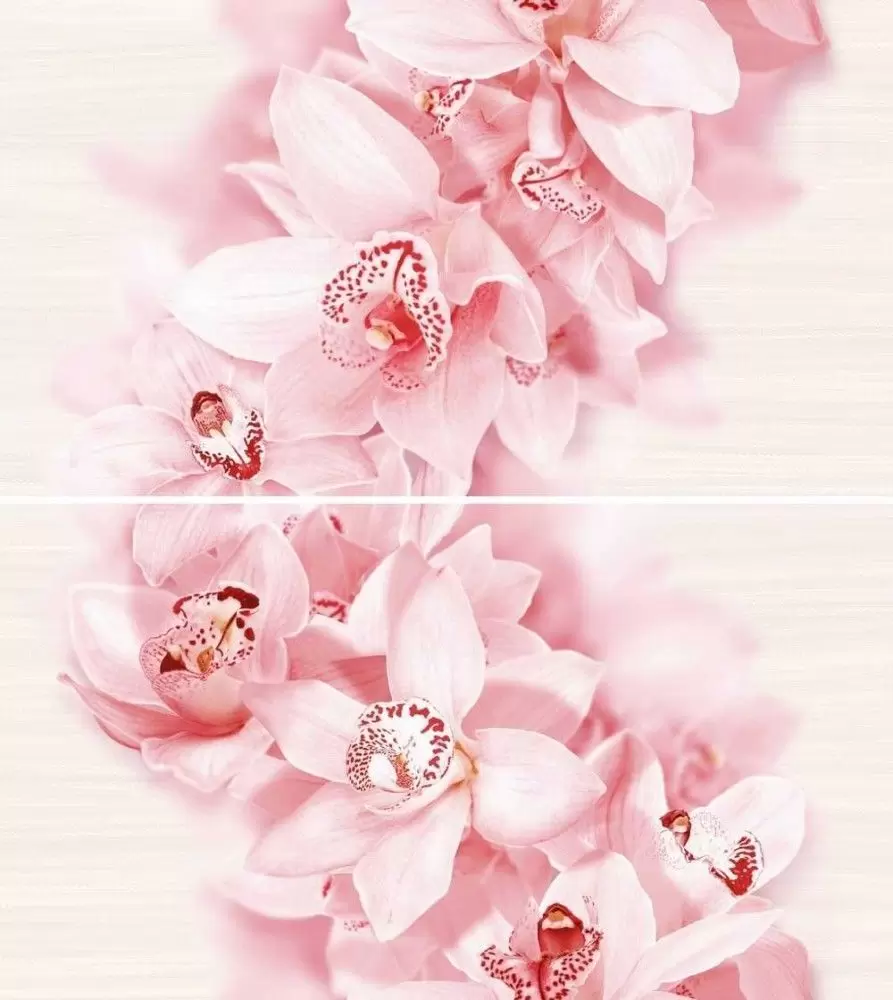 Панно настенное Global Tile Aroma Pink комп. из 2х шт