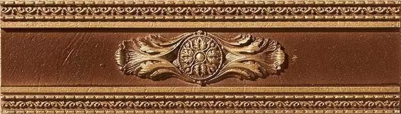 Бордюр настенный Stylnul Caledonia Cenefa Circe Marron