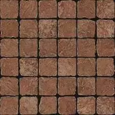 Мозаика Cerdomus Pietra dAssisi Mosaico 4,7x4,7 Rosso 30x30