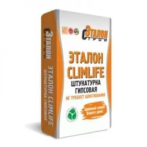 Штукатурка гипсовая "Эталон ClimLife", уп. 30 кг