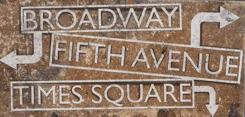 Керамогранит Serenissima New York Road Signs Mix Chelsea