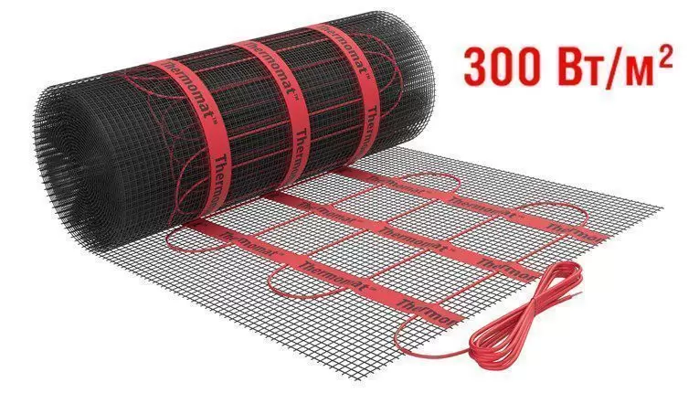 Нагревательный мат Thermomat TVK-BL 5 кв.м