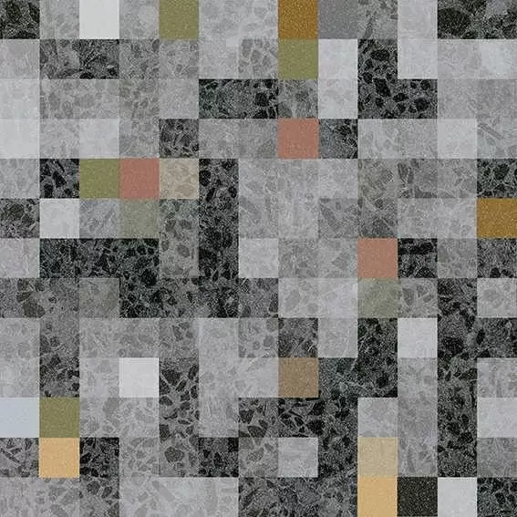 Керамогранит Arcana Stracciatella Grafito Granella 20x20