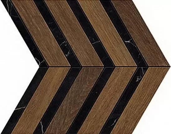 Мозаика Atlas Concorde Italy Heartwood Brandy Marble Chevron 29,4x28,7
