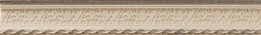 Бордюр настенный Azulev Delice Moldura Marfil 4x29