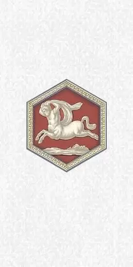 Декор настенный Ceramique Imperiale Рафаэлевский Вставка бордо 1