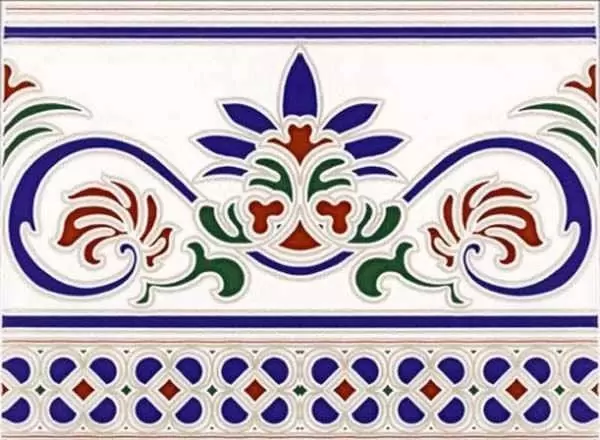 Плитка настенная Ribesalbes Granada Cenefa granada