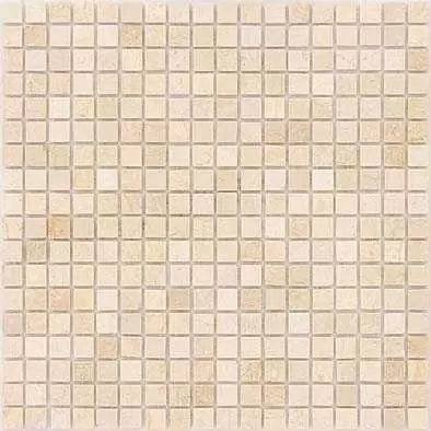 Мозаика Caramelle Mosaic Pietrine Botticino POL 15x15x4
