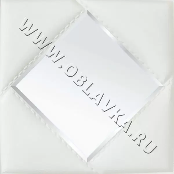 3D стеновая панель Канкан; Цвет: Polo grey, Размер, мм: 400х400