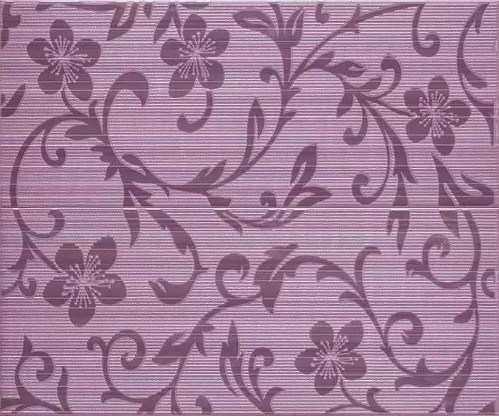Панно настенное Ceramica Konskie Crypton Glam violet из 2-х пл.
