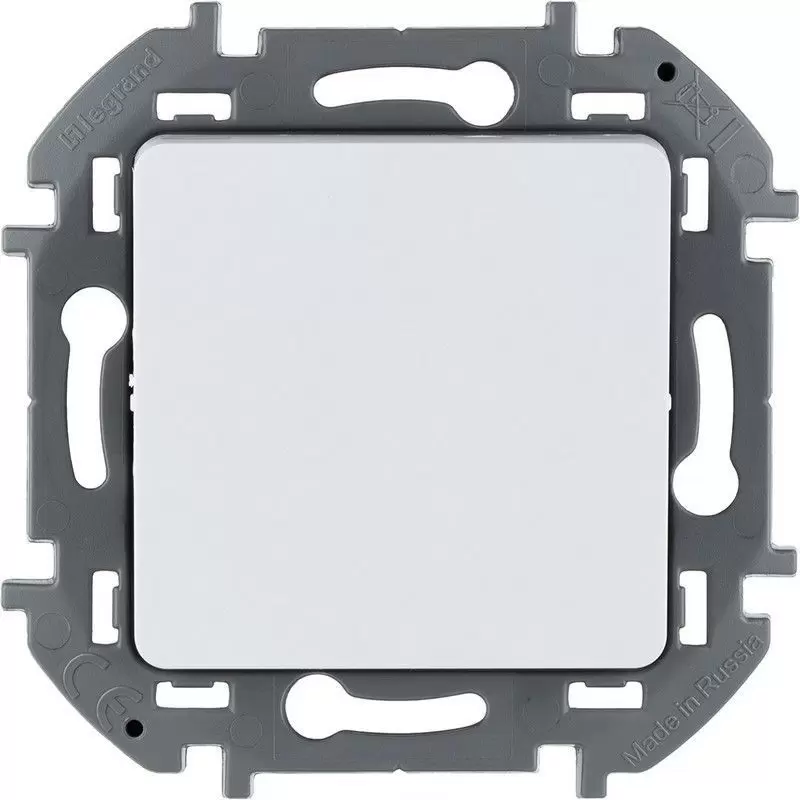 Выключатель Legrand INSPIRIA Белый одноклавишный 10 AX 250 В 673600