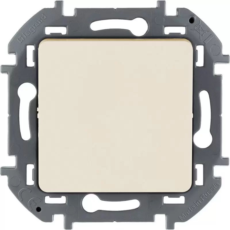 Переключатель Legrand INSPIRIA Слоновая кость промежуточный винтовые клеммы 10 AX 250 В 673681