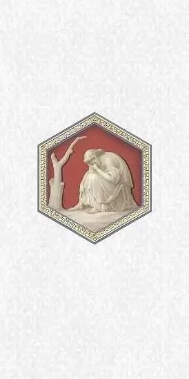 Декор настенный Ceramique Imperiale Рафаэлевский Вставка бордо 2