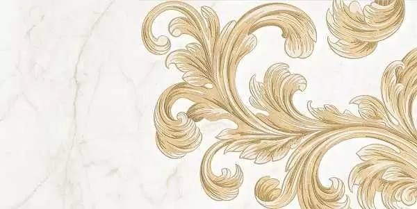 Декор настенный Golden Tile Saint Laurent Белый тип-1