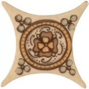 Керамическая плитка Octogonal Estrella Chelsea Beige pz 1 Вставка 6,7x6,7
