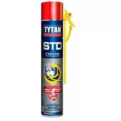 Пена монтажная Tytan STD ERGO с новым аппликатором (96548) 750 мл