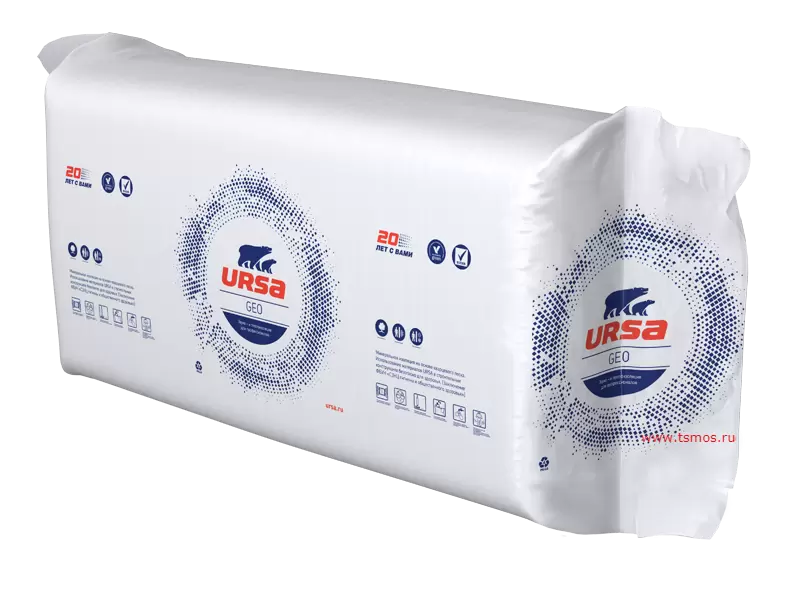 Утеплитель Урса Гео URSA GEO П-20 50мм