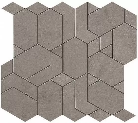 Мозаика Atlas Concorde Italy Boost Mosaico Shapes Grey
