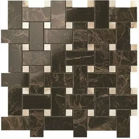 Мозаика Atlas Concorde Supernova marble Фраппучино Дарк Мозаика Твист