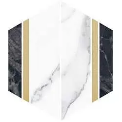 Декор керамогранит Villeroy&Boch Nocturne Multicolor FLPR 20х23