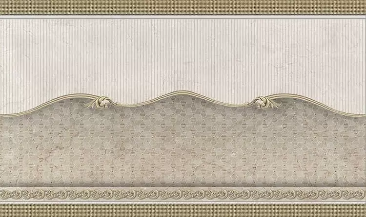 Бордюр настенный El Molino Venecia Oro-Beige Zocalo