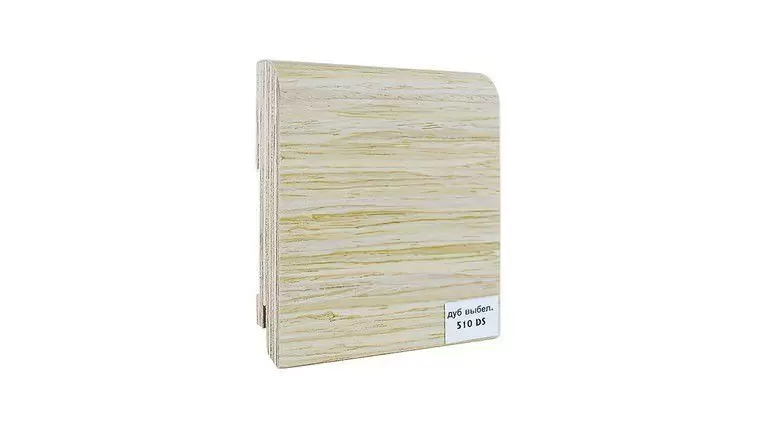 Плинтус шпонированный Finitura Decor 120x15x2400 мм Дуб выбеленный 510DS