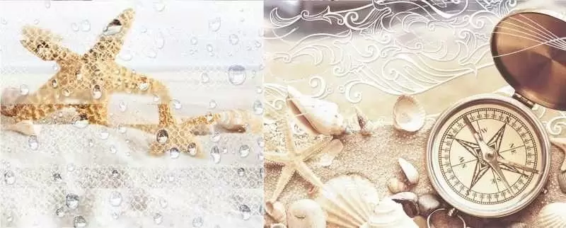 Декор настенный Azori Caliza Beige Mare 2