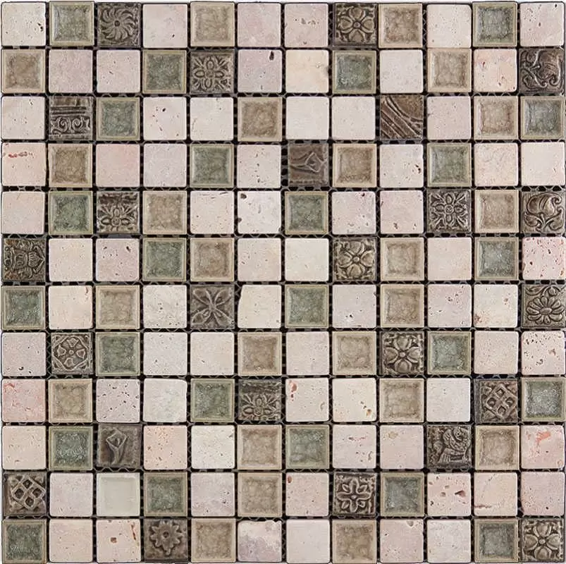 Мозаика Natural Mosaic Inka BDA-2304 FBY-04