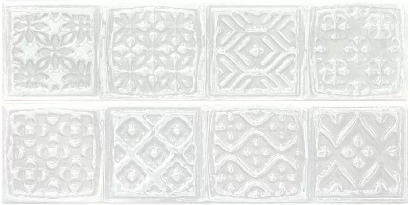 Керамическая плитка OPAL Comp Rodia White Декор 15x30