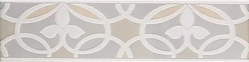 Бордюр настенный Serra Camelia 511 Border Pearl White Glossy 30