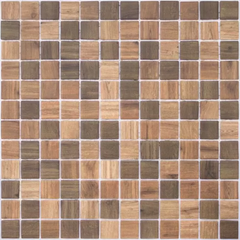 Мозаика Vidrepur Wood Dark Blend
