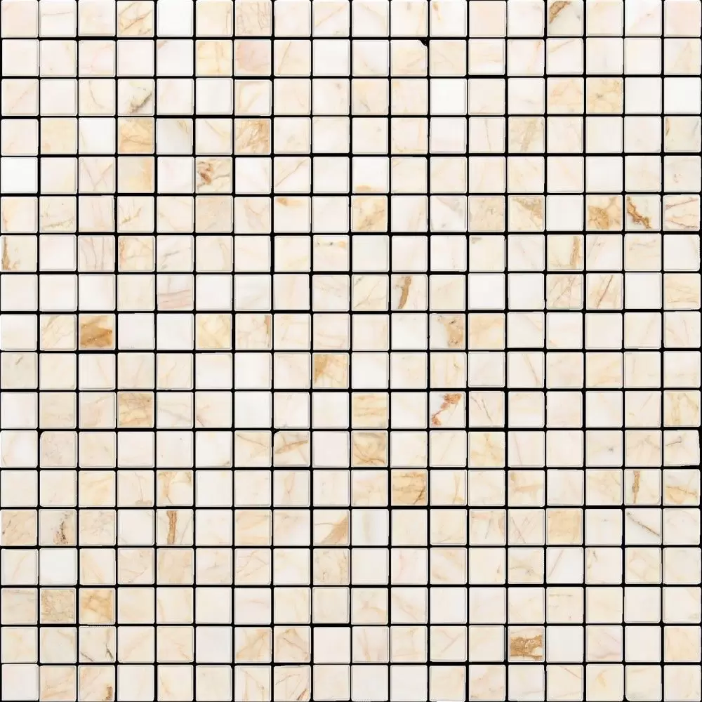Мозаика Caramelle Mosaic Pietrine Ragno rosso POL 15x15x7