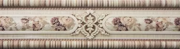 Бордюр настенный Azulejos Alcor Lugano Infinity Cenefa Crema