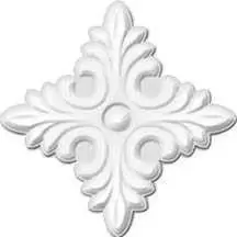 Вставка Villeroy&Boch Prelude Arpeggio White Rosette Glossy Rec. 6x6